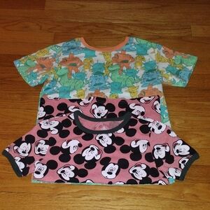 NWOT Kids' Disney Tees Large 10/12 Toy Story Mickey Mouse